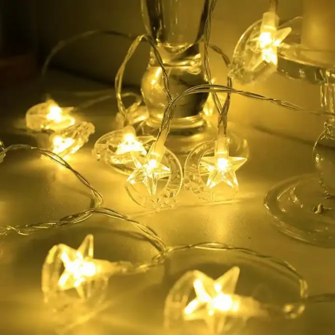 Moon Star LED String Lights - Image 2