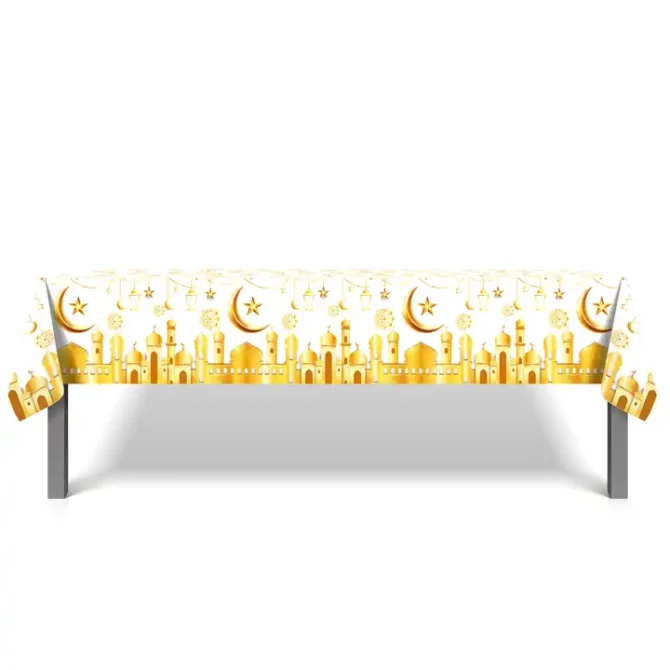 Eid Tableware - Gold & White - Image 7