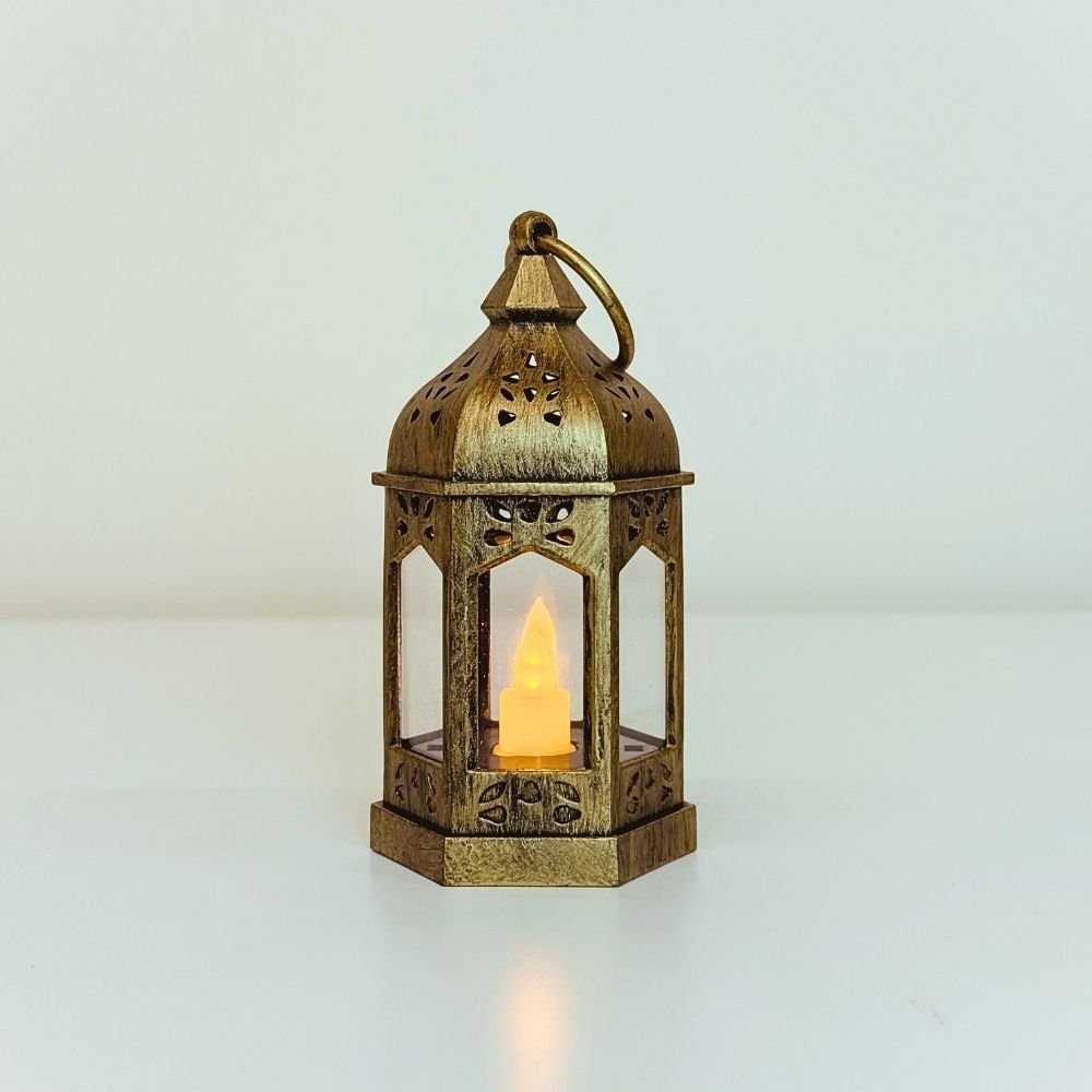 Set of 6 Antique Style LED Lanterns - Image 2